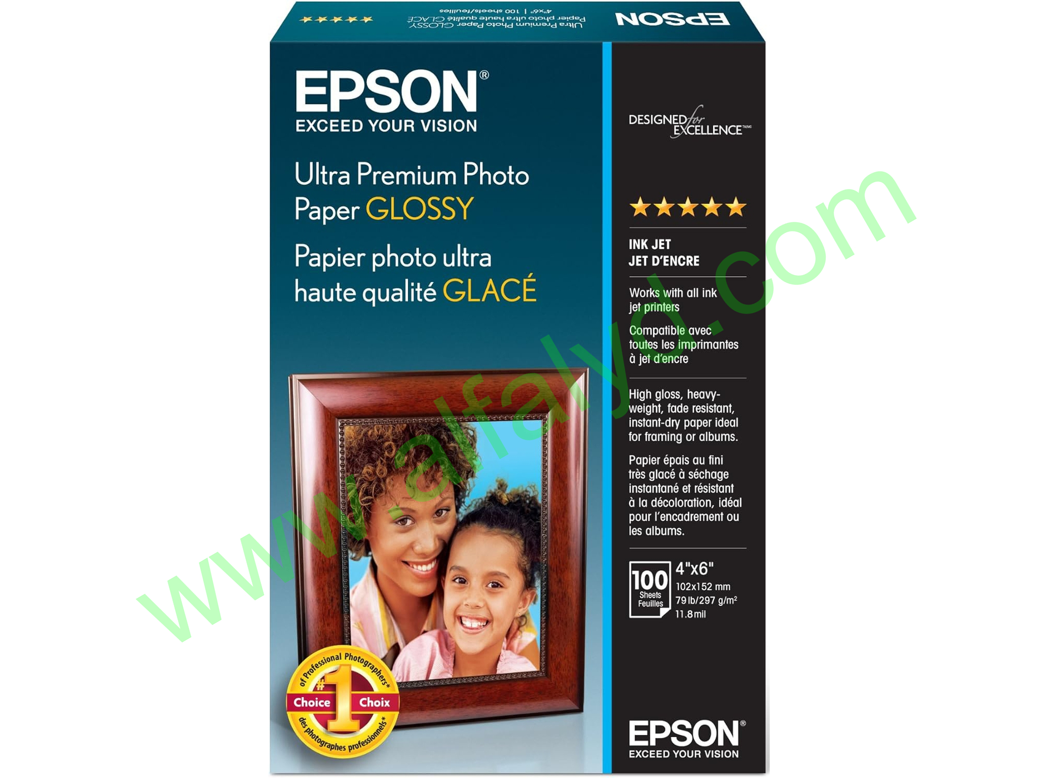 Epson Ultra Premium Glossy Photo Paper - Brillante - 11,8 mm