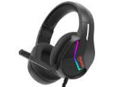 HEADSET + MICROFONO MARVO H8618BK GAMING RGB