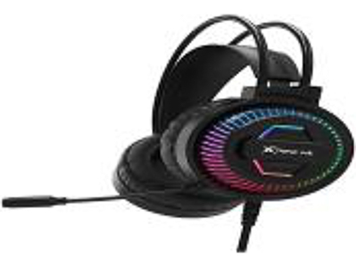 HEADSET + MICROFONO GAMING XTRIKE ME GH-510 BLACK RGB