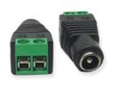 BORNERA PARA CABLE UTP A PLUG DE PODER 5.5X2.1 HEMBRA