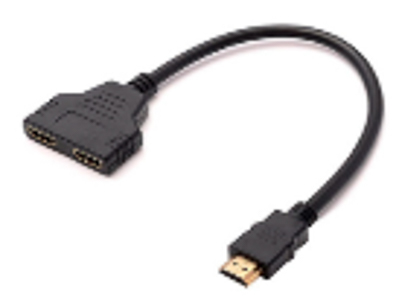 CABLE HDMI MACHO A 2 HDMI HEMBRA 20CM
