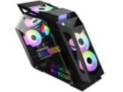 CASE MARVO GAMER CA-128 BLACK (5 VENTILADORES)