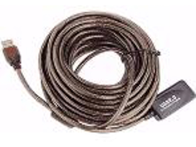 EXTENCION USB MACHO A HEMBRA AMPLIFICADA DE 15 MT.