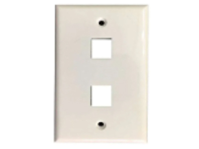 FACE PLATE RJ-45 X 2 TOMAS