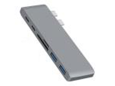 HUB DOBLE TIPO C USB/MICRO SD PARA MACBOOK