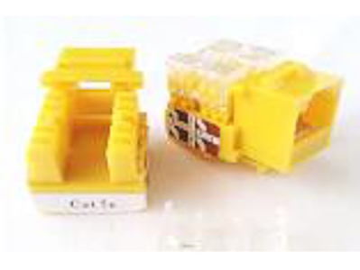 JACK PARA CABLE UTP CAT5E AMARILLO