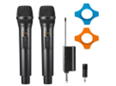 MICROFONO INALAMBRICO DE MANO X 2