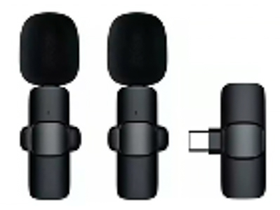 MICROFONO INALAMBRICO PARA CELULAR ALMOHADILLA TIPO C DOBLE