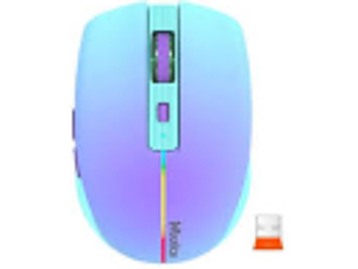 MOUSE MEETION WIRELESS MT-BTM002 PURPLE RECARGABLE