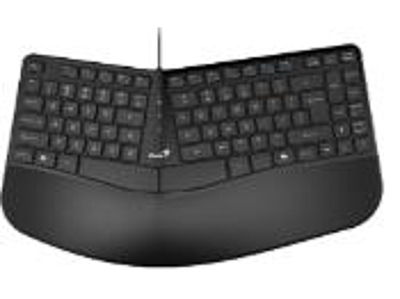 TECLADO GENIUS ERGONOMICO ERGO KB-700 USB BLACK