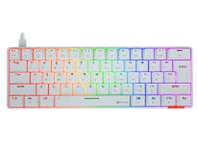 TECLADO MECANICO MEETION MK005 WHITE USB