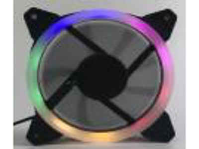 VENTILADOR 12CM X 12CM PARA CPU TIPO ARCOIRIS