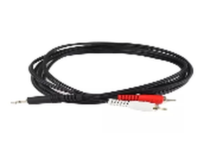 CABLE DE AUDIO 3,5 A 2RCA DE 1.8MT.