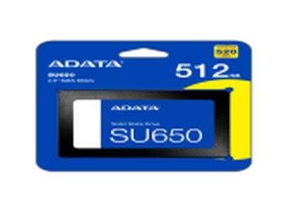DISCO SOLIDO ADATA 512GB SU650 SATA 2.5"