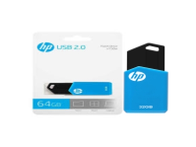 FLASH MEMORY HP V150W 64GB BLUE/BLACK