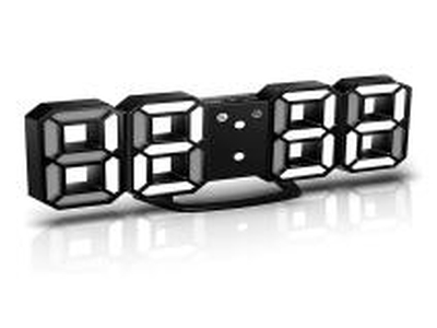 RELOJ DIGITAL 3D HORIZONTAL PARA PARED