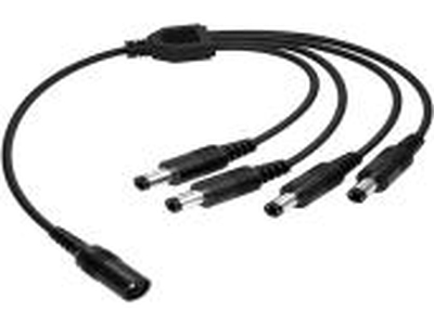 CABLE SPLITER DC PARA CAMARAS CCTV DE 1-4 VIAS