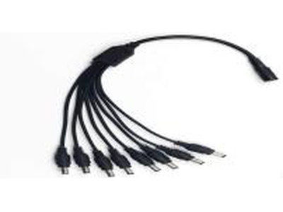 CABLE SPLITER DC PARA CAMARAS CCTV DE 1-8 VIAS
