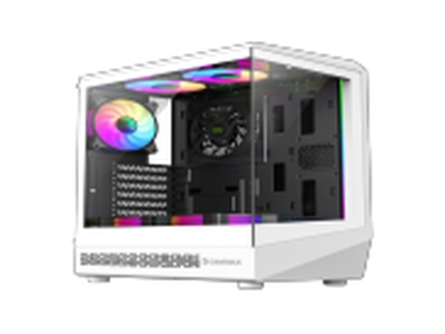 CASE GAMEMAX VISTA COC AW WHITE ARGB 6 FAN -