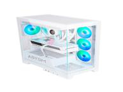 CASE ARMAGGEDDON AQUARON XTREME ARGB 4 FAN WHITE