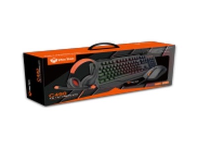 KIT MEETION 4 EN 1 MT-C490 TEC/MOU/HED/PAD-MOU