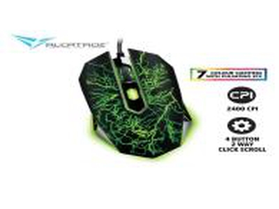 MOUSE ALCATROZ X-CRAFT CLASSIC ELECTRO USB BLACK