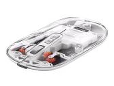 MOUSE MEETION WIRELESS BTM005 ERGONOMICO WHITE RECARGABLE