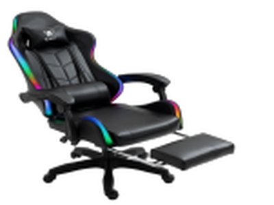 SILLA THRONEX GAMER RGB BLACK + PARLANTE