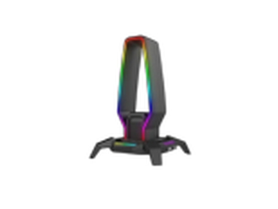 SOPORTE MARVO GAMING HZ-10 RGB BLACK