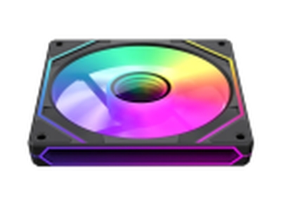 VENTILADOR GAMEMAX FN12A-S8I-R ARGB 12CM X 12CM BLACK