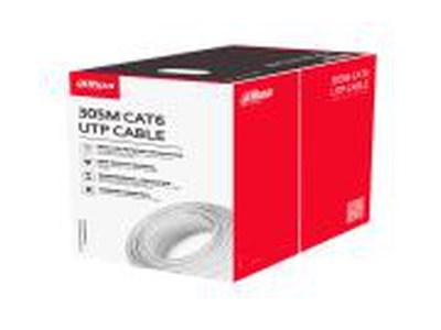 CABLE UTP DAHUA DH-PFM920I-6UN CAT6 305MT 100% COBRE CERTIFICADO INTERIOR