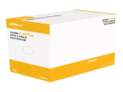 CABLE UTP DAHUA DH-PFM920-5EU CAT5 305MT 100% CU EXTERIOR NEGRO CERTIFICADO