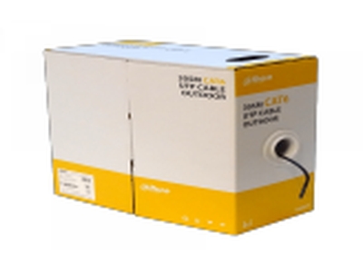 CABLE UTP DAHUA DH-PFM920-6UN CAT6 305MT 100% CU EXTERIOR NEGRO CERTIFICADO