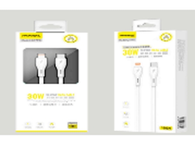 CABLE PAVAREAL Q37PD TIPO C A IPHONE 1MT 30W