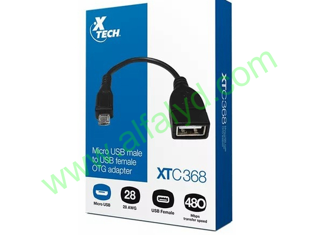 Xtech - USB cable - 5 pin Micro-USB Type B - Imagen 3