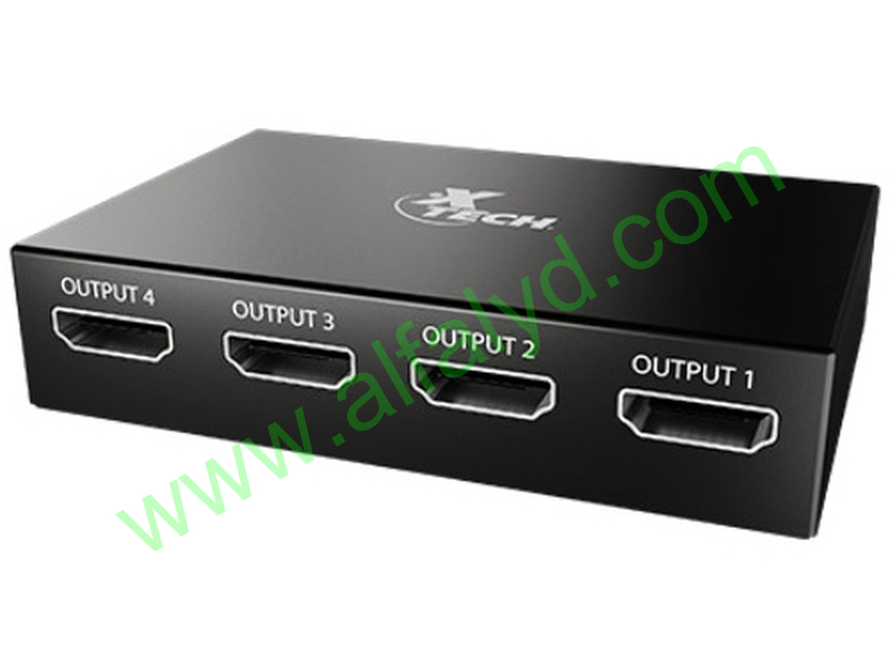 Xtech - HDMI Splitter - 1 Input to 4 Output XHA-420 - Imagen 4