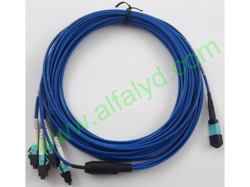 HPE Premier Flex - Cable de red - modo múltiple MPO (M) presionar/tirar a LC de modos múltiples (M)