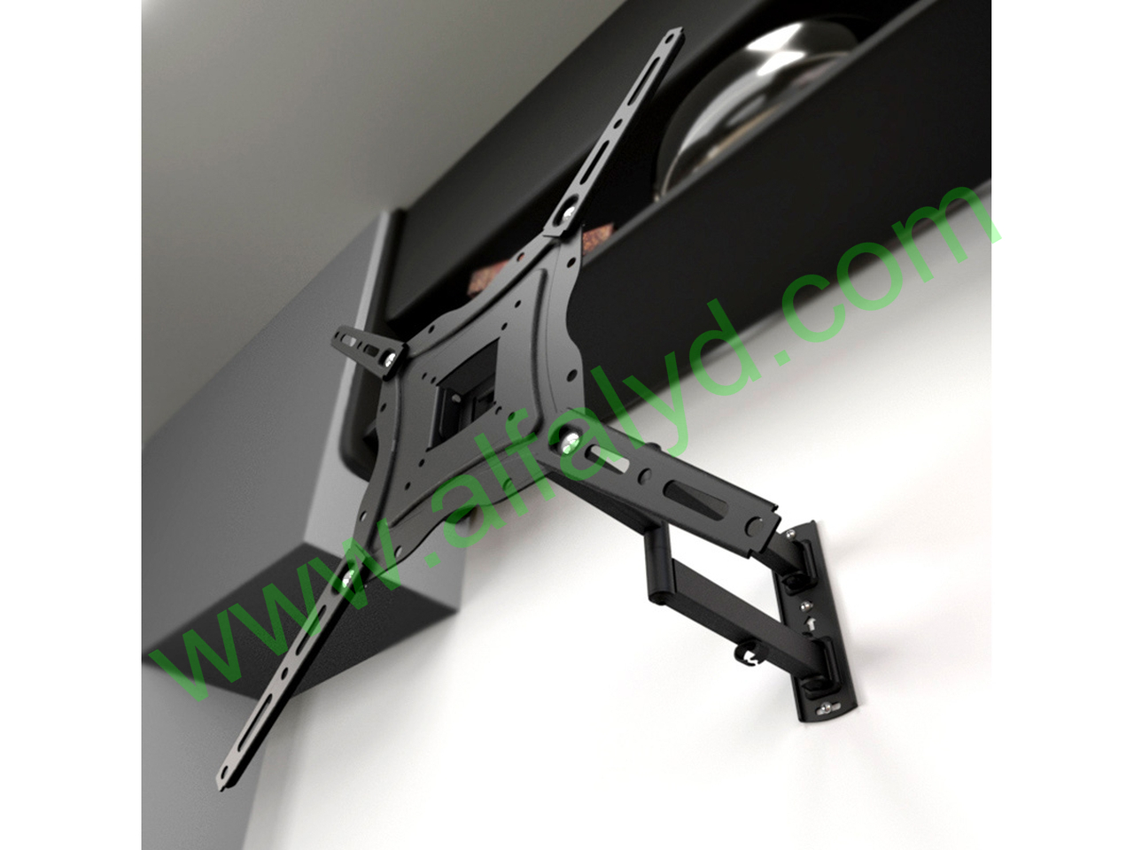 Klip Xtreme KPM-875 - Kit de montaje (placa de contacto, soporte para montaje en pared, brazo oscilante doble) - para pantalla plana - Imagen 3