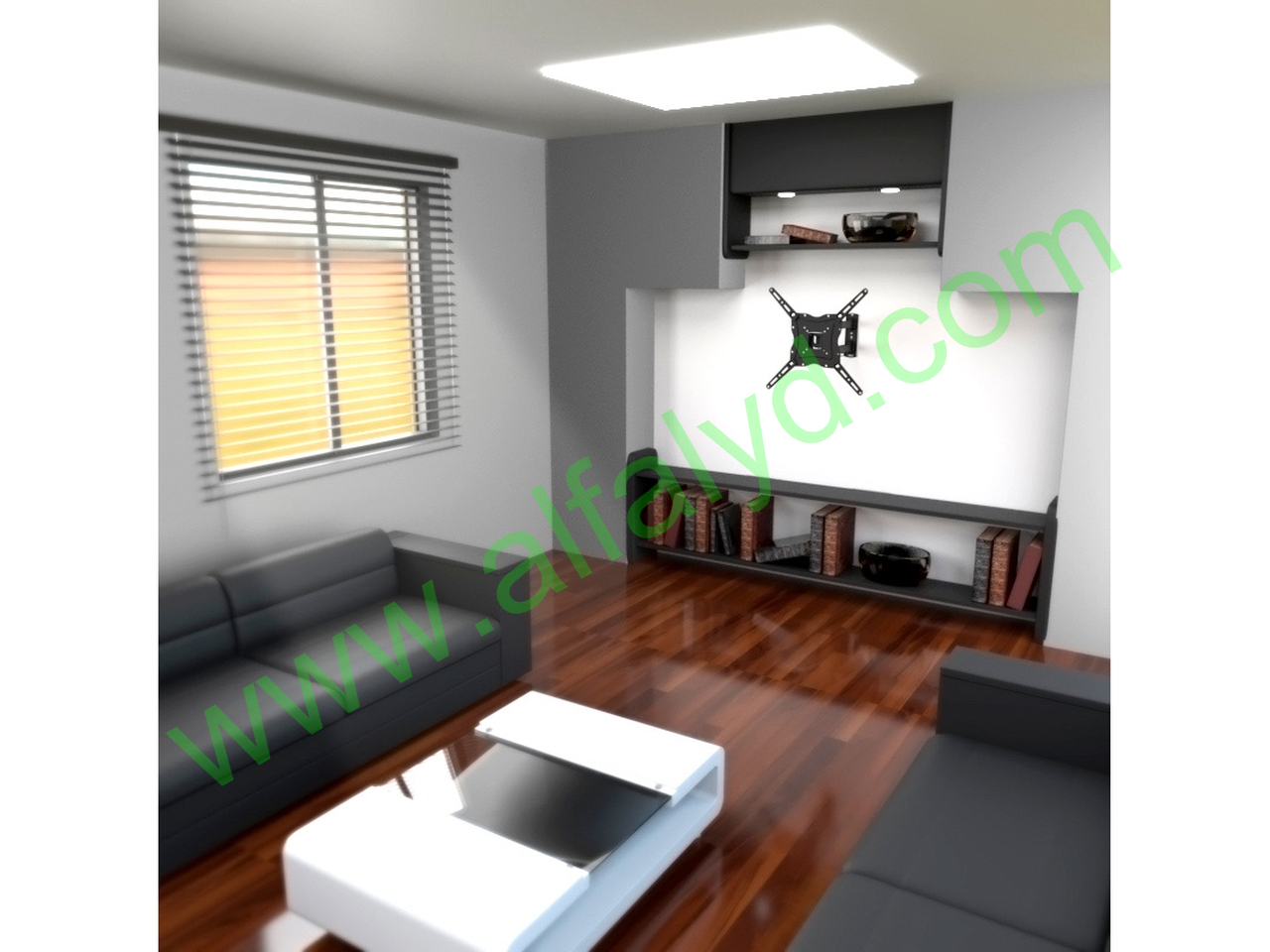 Klip Xtreme KPM-875 - Kit de montaje (placa de contacto, soporte para montaje en pared, brazo oscilante doble) - para pantalla plana - Imagen 4