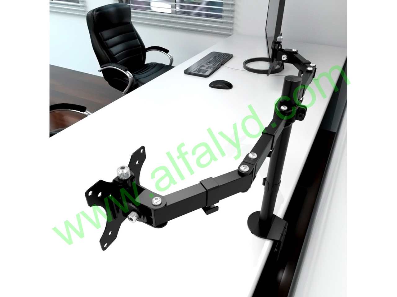 Klip Xtreme - Monitor mounting kit - Double 13"-32" - Imagen 4