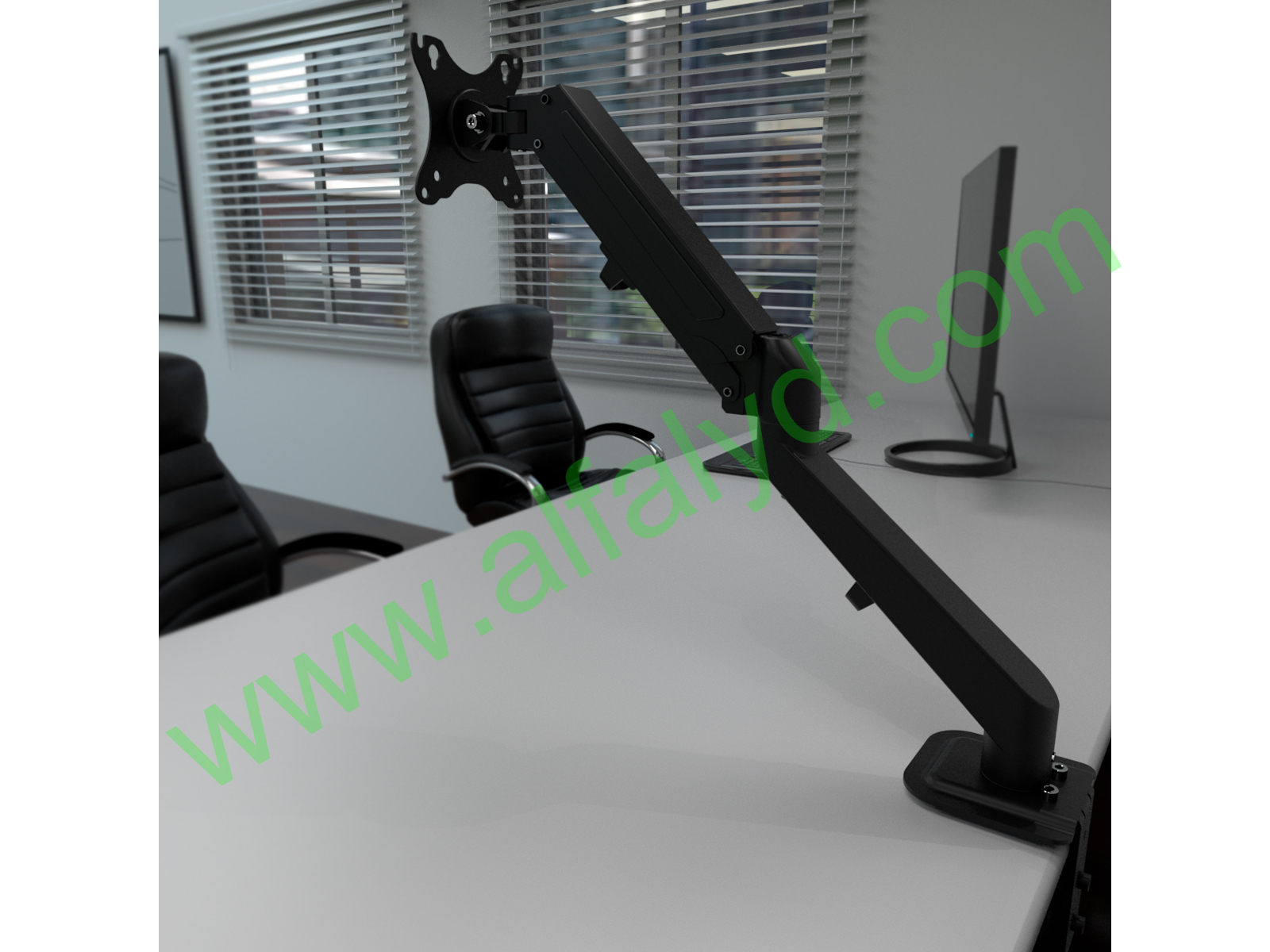 Klip Xtreme - Desktop to monitor mounting kit - Pneumatic spr 17-27" - Imagen 3