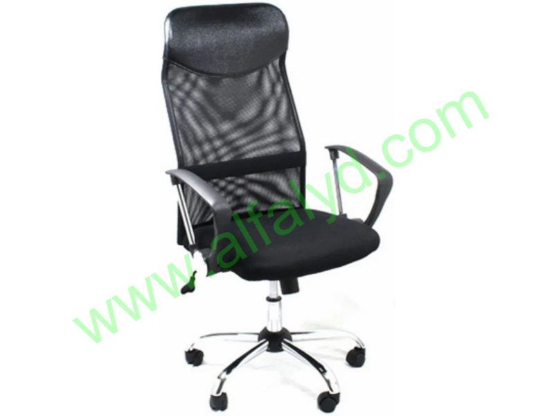 Manager Chair w/Arm Rest (Torin) - Black