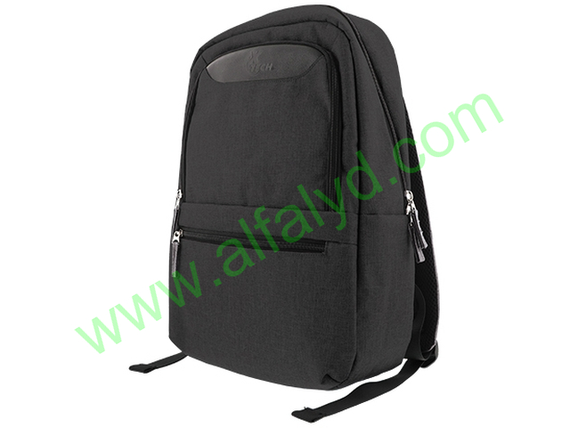 Xtech Winsor XTB-212BK Mochila para laptop 15.6" - Durable poliéster – Color Negro - Panel posterior con acolchado