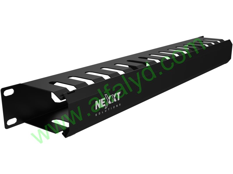 Nexxt Solutions - Conducto de organización de cables de bastidor (horizontal) - 1U