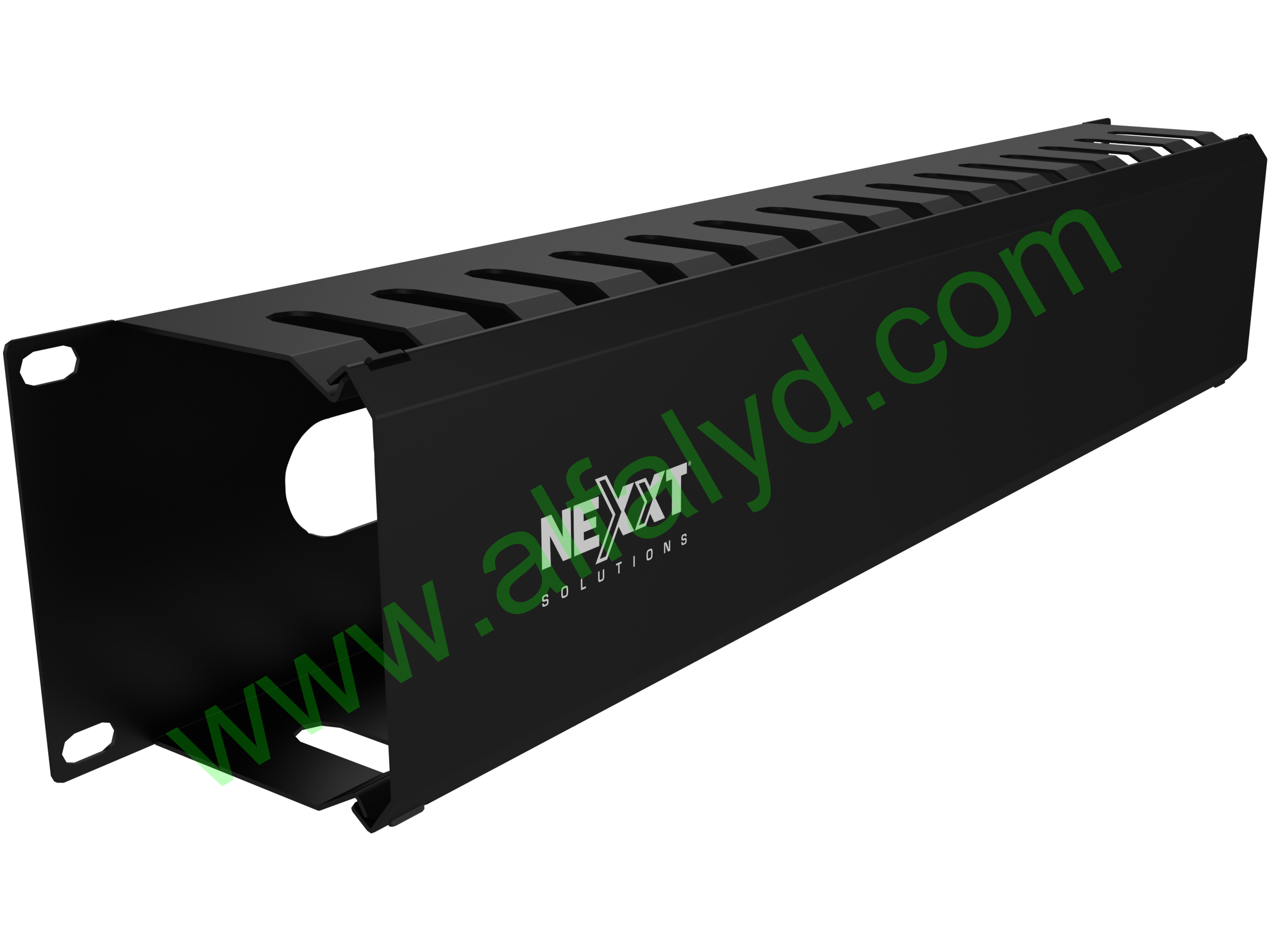 Nexxt Solutions - Conducto de organización de cables de bastidor (horizontal) - 2U