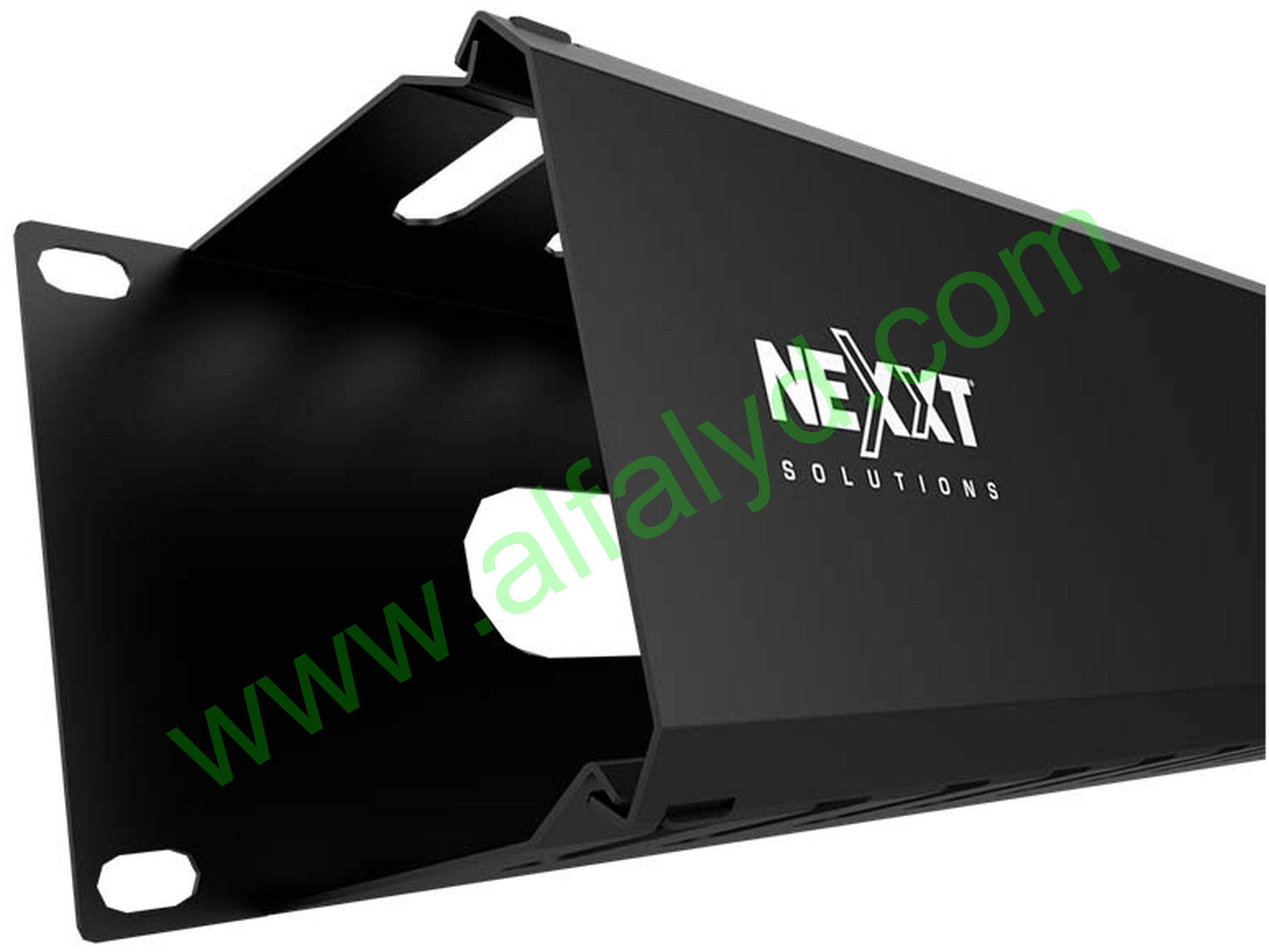 Nexxt Solutions - Conducto de organización de cables de bastidor (horizontal) - 2U - Imagen 2