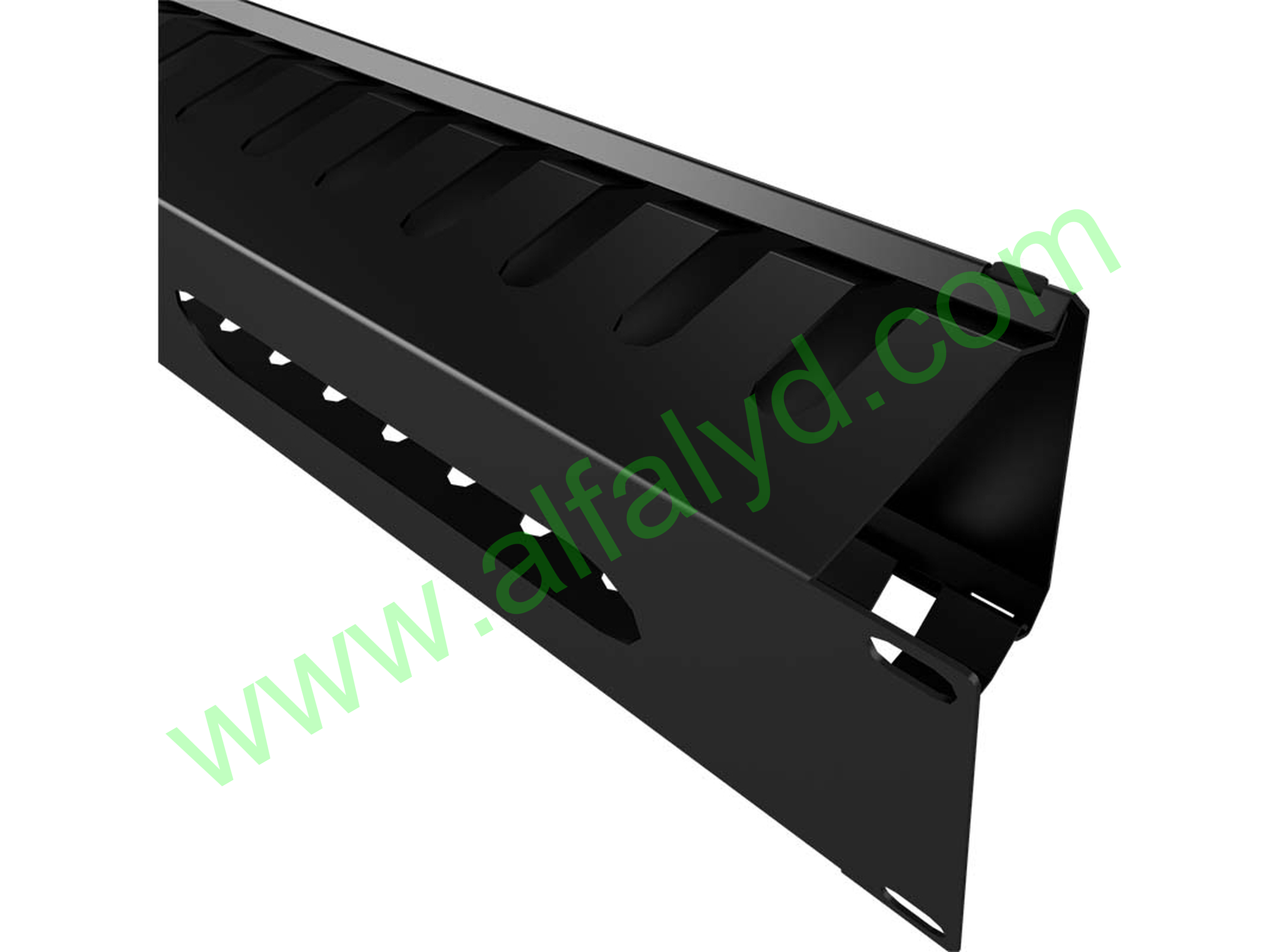 Nexxt Solutions - Conducto de organización de cables de bastidor (horizontal) - 2U - Imagen 3