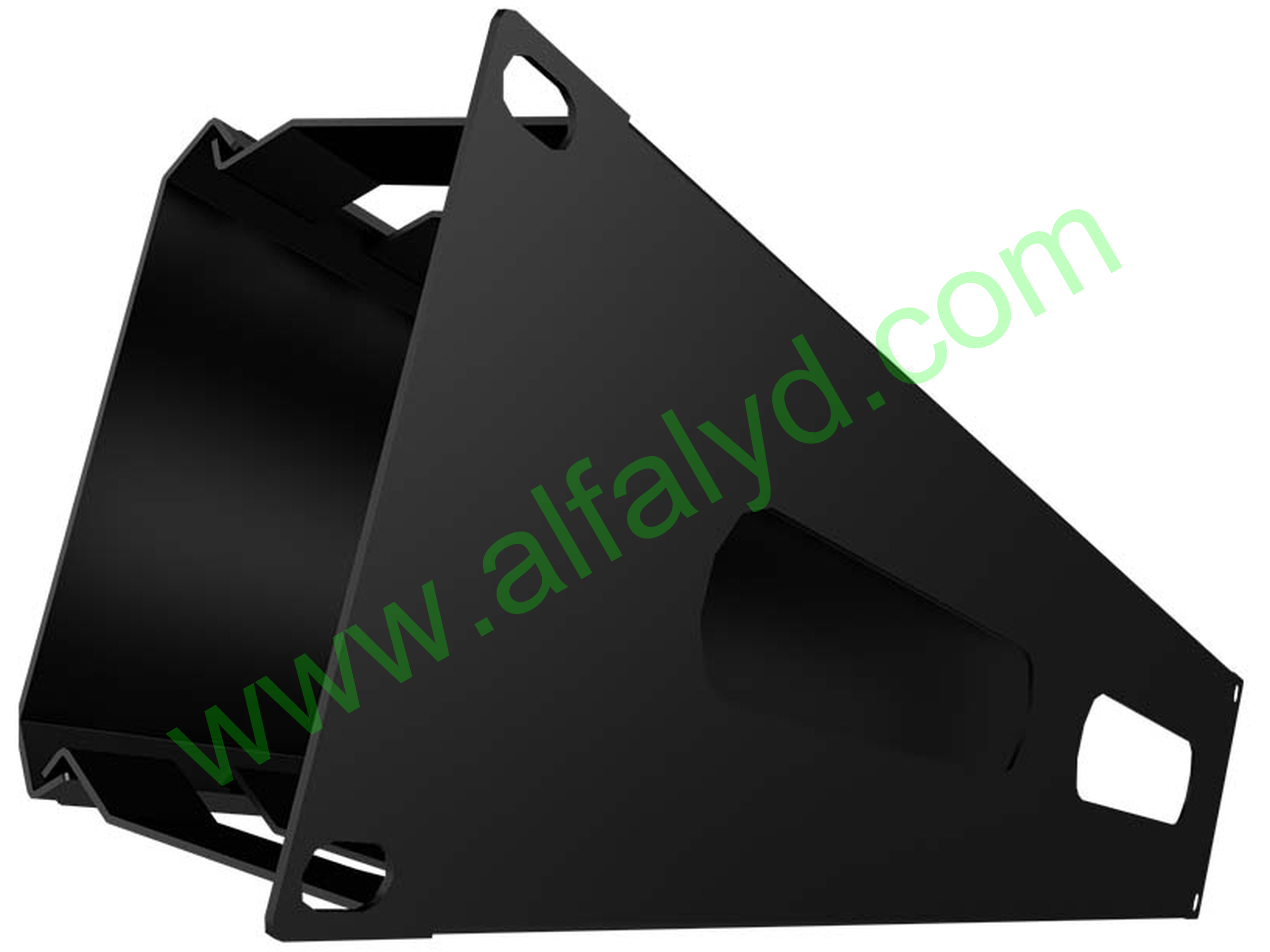 Nexxt Solutions - Conducto de organización de cables de bastidor (horizontal) - 2U - Imagen 4