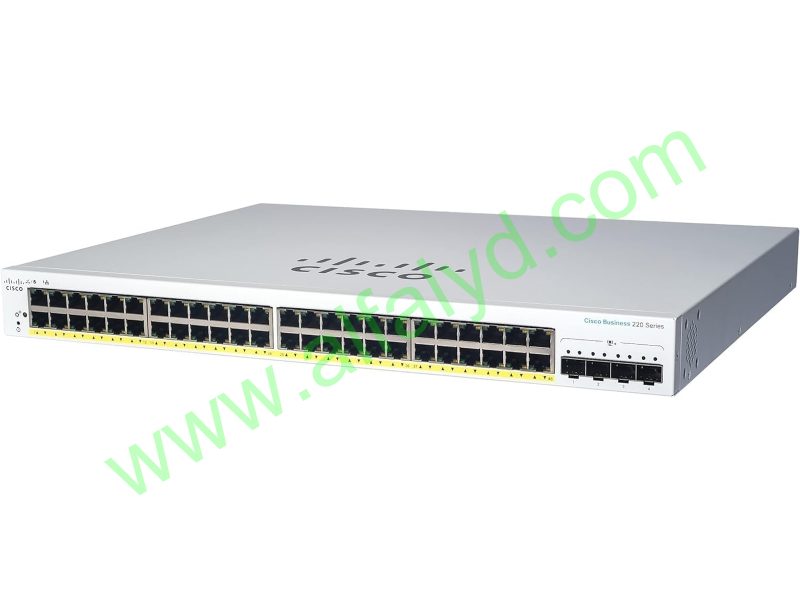 Cisco Business 220 Series CBS220-48P-4G - Conmutador - inteligente