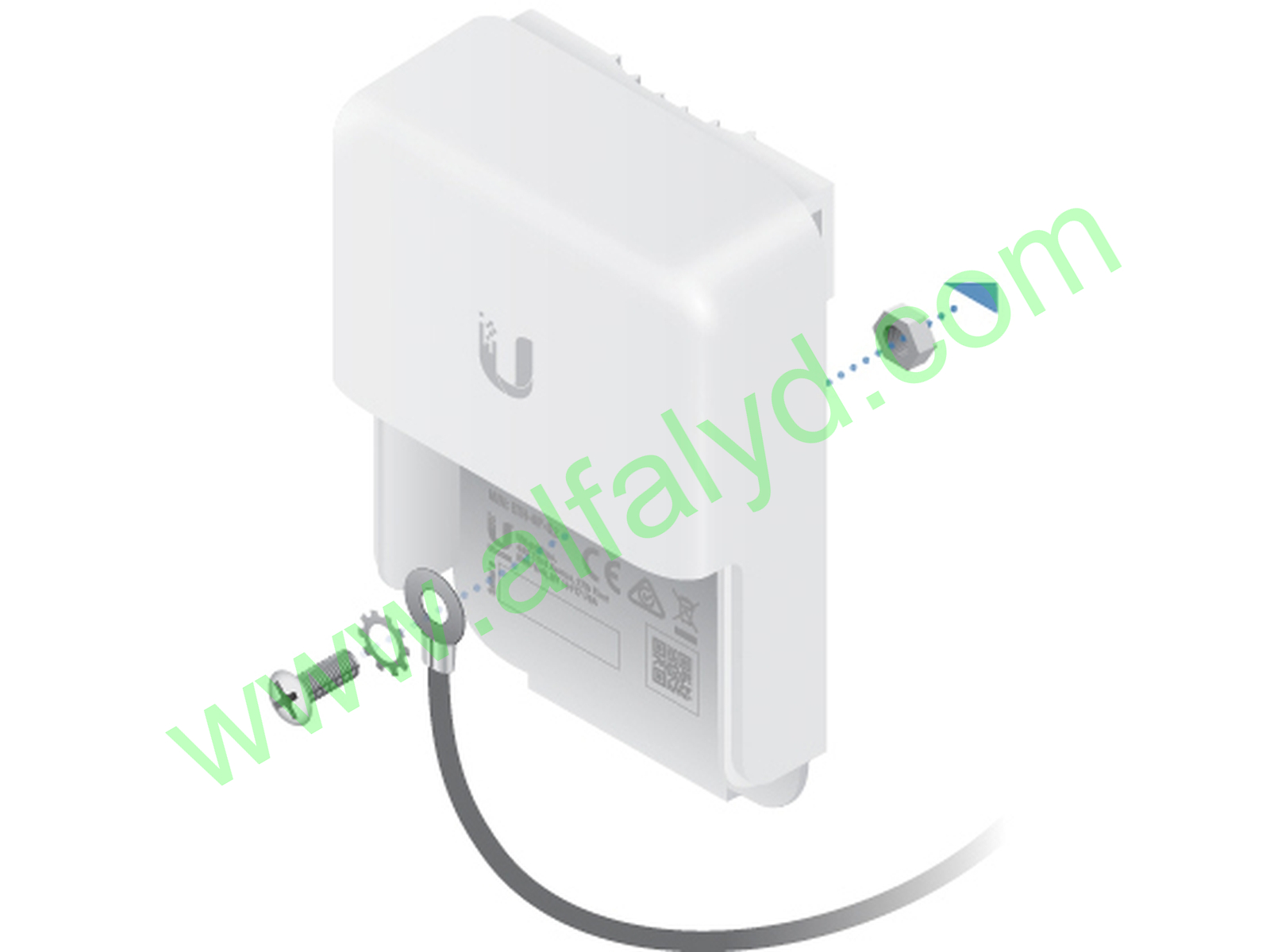 Ubiquiti Networks ETH-SP-G2 - Protector contra sobretensiones PoE - para P/N: U6-MESH-PRO-US, UBB-XG-US - Imagen 3